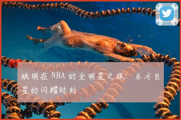 姚明在 NBA 的全明星之旅:东方巨星的闪耀时刻